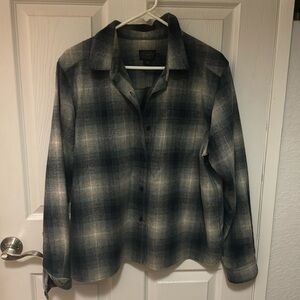 Blue and black Pendleton